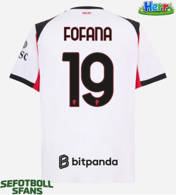 AC Milan Youssouf Fofana #19 Bortatröja 2025-26 Kortärmad